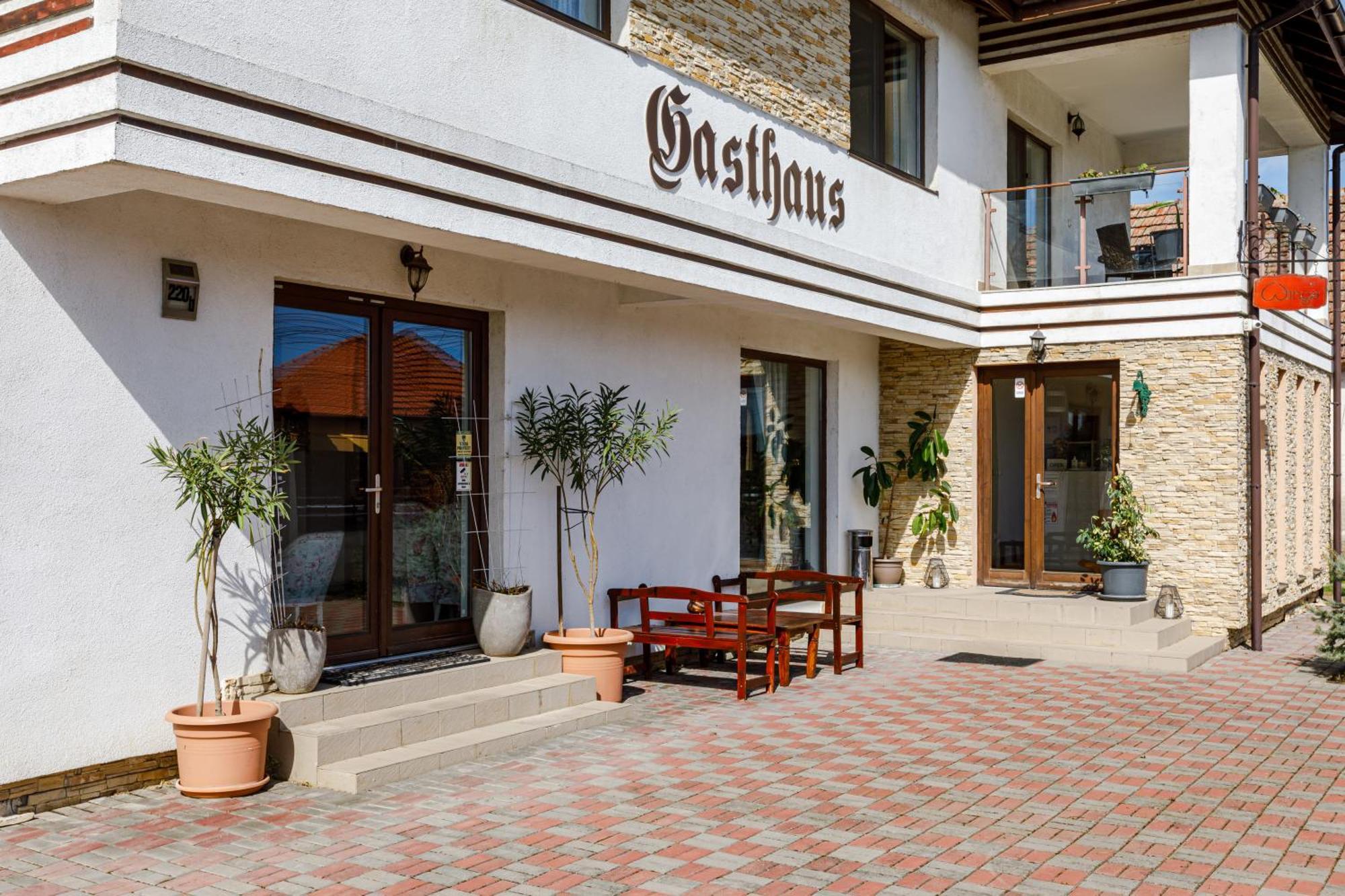 Gasthaus Sacalaz Hotel Timişoara Buitenkant foto