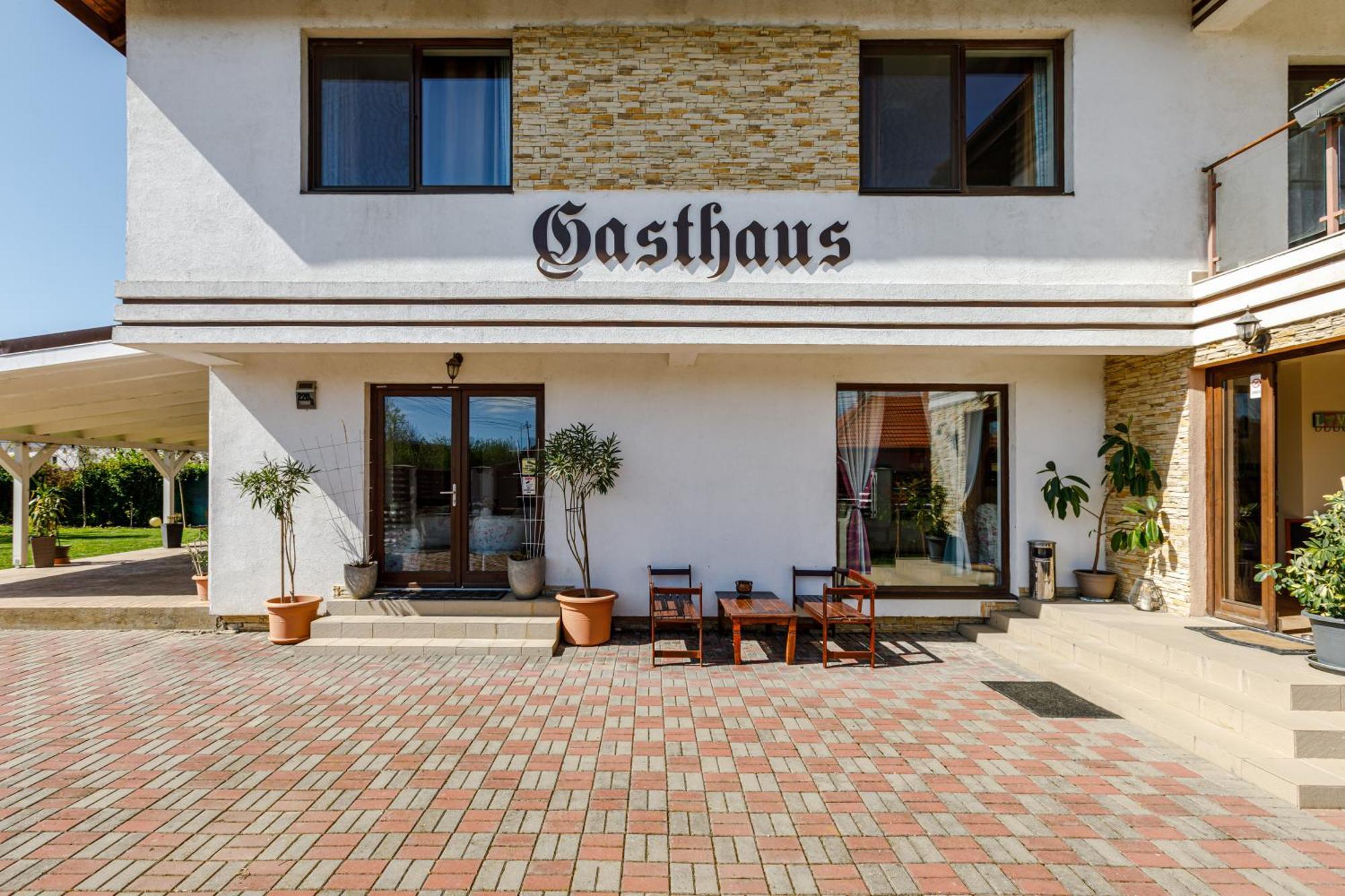 Gasthaus Sacalaz Hotel Timişoara Buitenkant foto